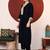 Women Regular Sequinned Velvet Kurta with Trousers & With Dupatta