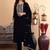 Women Ethnic Motifs Embroidered Regular Thread Work Velvet Kurta with Trousers & With Dupatta