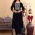Women Ethnic Motifs Embroidered Regular Thread Work Velvet Kurta with Trousers & With Dupatta