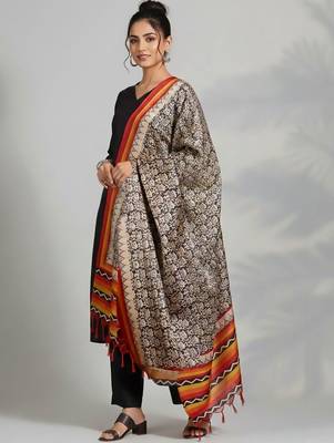Women Ethnic Motifs Regular Kurta with Trousers & With Dupatta 1