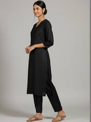 Women Ethnic Motifs Regular Kurta with Trousers & With Dupatta 2