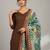 Women Ethnic Motifs Regular Kurta with Trousers & With Dupatta