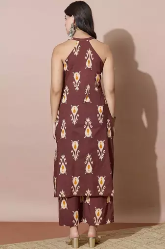 Women Ethnic Motifs Printed Regular Kurta with Palazzos
