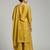 Women Ethnic Motifs Embroidered Regular Thread Work Silk Crepe Kurta with Palazzos & With Dupatta
