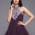Women Ethnic Motifs Embroidered Regular Thread Work Silk Georgette Kurta with Trousers