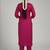 Women Ethnic Motifs Embroidered Regular Thread Work Kurta with Trousers