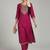 Women Ethnic Motifs Embroidered Regular Thread Work Kurta with Trousers