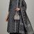 Women Ethnic Motifs Printed Angrakha Kurta with Patiala & With Dupatta