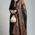 Women Ethnic Motifs Regular Thread Work Kurta with Palazzos & With Dupatta