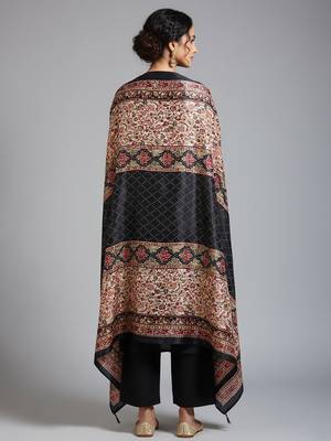 Women Ethnic Motifs Regular Thread Work Kurta with Palazzos & With Dupatta 5