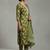 Women Floral Printed Regular Thread Work Kurta with Trousers & With Dupatta