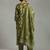 Women Floral Printed Regular Thread Work Kurta with Trousers & With Dupatta