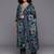 Women Floral Printed Regular Thread Work Kurta with Trousers & With Dupatta