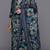 Women Floral Printed Regular Thread Work Kurta with Trousers & With Dupatta