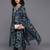 Women Floral Printed Regular Thread Work Kurta with Trousers & With Dupatta