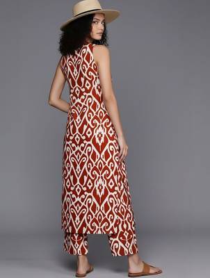 Women Printed Regular Pure Cotton Kurta with Palazzos 2