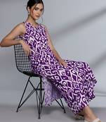 Women Printed Regular Pure Cotton Kurta with Palazzos