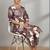 Women Floral Printed Regular Thread Work Kurta with Trousers