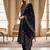 Women Ethnic Motifs Embroidered Regular Thread Work Velvet Kurta with Trousers & With Dupatta