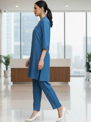 Women Regular Kurta with Trousers 1