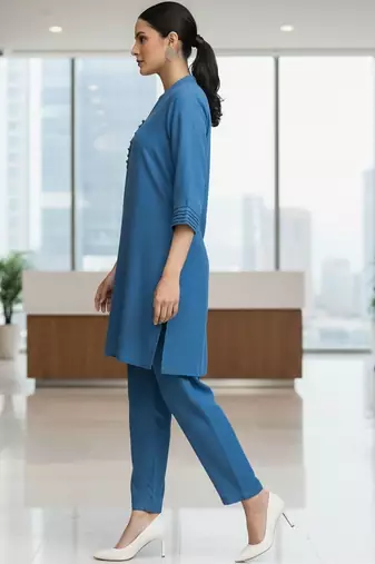 Women Regular Kurta with Trousers