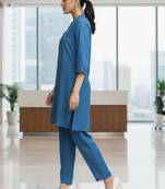 Women Regular Kurta with Trousers