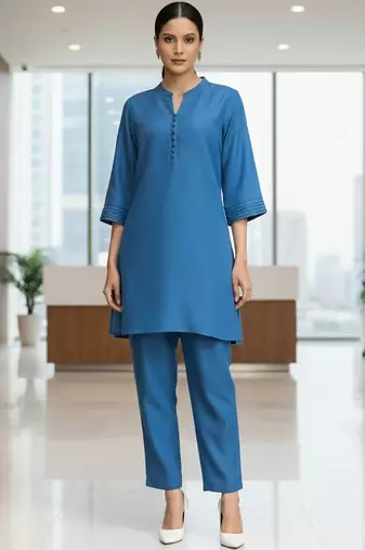 Women Regular Kurta with Trousers