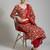 Women Floral Printed Regular Kurta with Trousers & With Dupatta