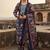 Women Floral Printed Regular Thread Work Kurta with Trousers & With Dupatta
