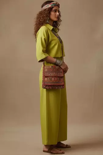 Women Regular Top with Trousers