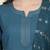 Notch Neck Straight Kurta With Trousers & Dupatta