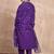 Floral Embroidered V-Neck Thread Work Straight Kurta With Trousers And Dupatta