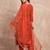 Women Ethnic Motifs Embroidered Regular Kurta & Trousers With Dupatta