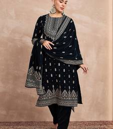 Women Ethnic Motifs Embroidered Kurta with Trousers & Dupatta