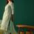 Ethnic Motifs Embroidered Zari Kurta With Sharara & Dupatta