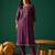 Women Ethnic Motifs Embroidered Kurta With Trousers & Dupatta Kurta Sets