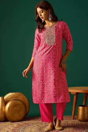 Women Ethnic Motifs Printed Kurta with Trousers & Dupatta