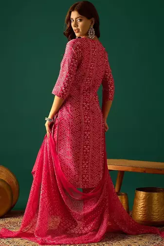 Women Ethnic Motifs Printed Kurta with Trousers & Dupatta