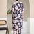 Floral Printed V-Neck Pure Cotton Straight Kurta With Trouser