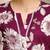 Floral Printed V-Neck Sleeveless Pure Cotton Straight Kurta With Trouser