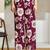 Floral Printed V-Neck Sleeveless Pure Cotton Straight Kurta With Trouser
