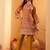 Women Chevron Printed Kurta with Trousers