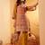 Women Chevron Printed Kurta with Trousers