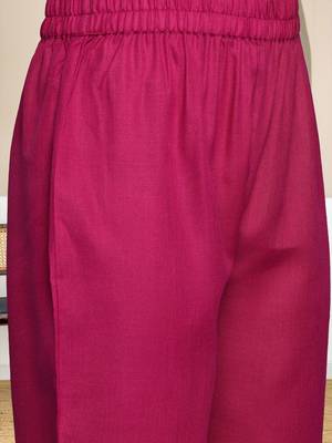 V-Neck A-Line Kurta With Trouser 3
