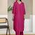 V-Neck A-Line Kurta With Trouser