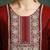 Ethnic Motifs Embroidered Round Neck Sequinned Kurta With Trousers & Dupatta