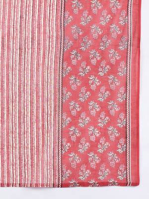 Women Paisley Printed Regular Kurta with Trousers & Dupatta 3