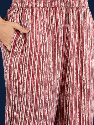 Women Paisley Printed Regular Kurta with Trousers & Dupatta 4