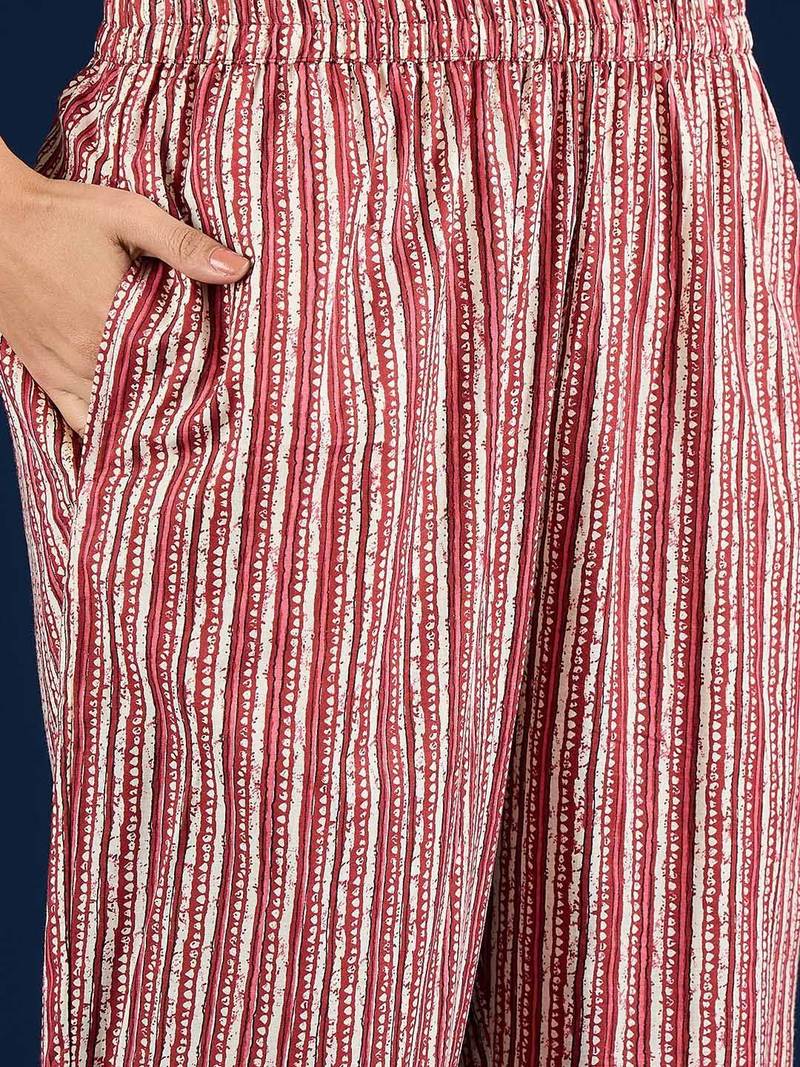 Women Paisley Printed Regular Kurta with Trousers & Dupatta