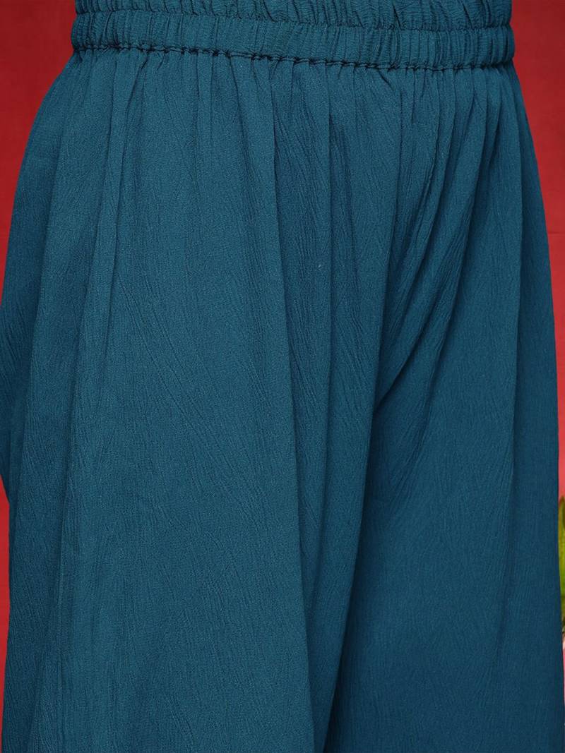 Women Regular Kurta with Trousers & Dupatta